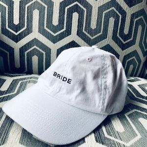 New never worn. Embroidered Bride dad hat.